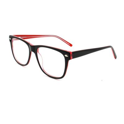 China Luxury Retro Brands Handmade Design Frames Radiation Protection Ladies Acetate Optical Glass Frame for sale