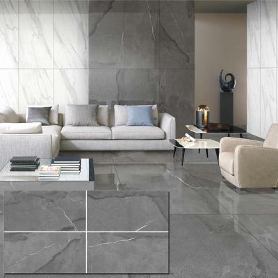 China Home Eco-friendly Italian Rustic Floor Shower Ceramic Tile Used In Gray Marble Kitchen Flooring Tiles Porcelain For Kitchen for sale