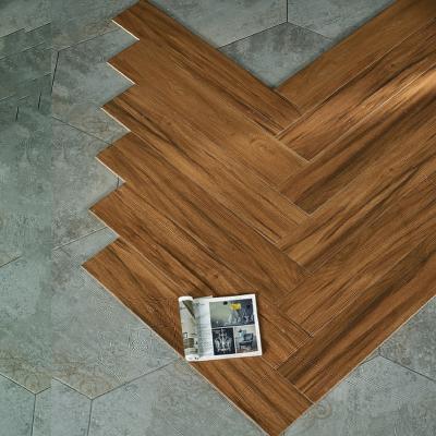 China Solid Wood Pattern Flooring Modern Decorative Parquet Teak Wood Flooring Tiles for sale