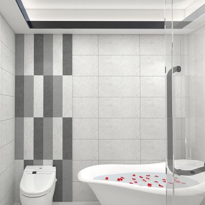 China Eco - Friendly Ceramic Bathroom Floor Tiles And Wall Tiles Design Decorative Picture for sale