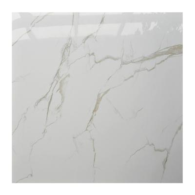 China Eco-friendly high-end design 13x13 honed porcellanato premium ceramic porcelain look white ceramic marble floor tiles gres 60x60 for sale