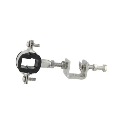 China Telecom Mains Telecom Parts Cable Anchor Ear Clamp Type Conductor Accessory Power Cable for sale