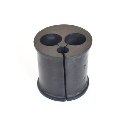 China Used to tie snap-in flame retardant rubber hanger black EPDM multi-hole barrel pads for sale