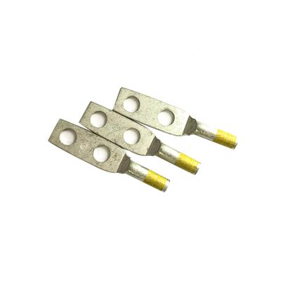 China Compression Connect High Quality Yellow Copper Tin Plated Cable End Lug Types for sale