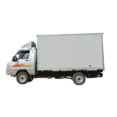 China 4 wheeler 6 7 9 ton HOWO light duty cargo van truck 5200*1800*2100 for sale