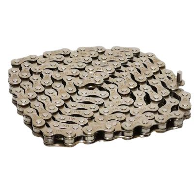 China Steel Toyar 6/7/8 Speed ​​Bicycle Chain 116 Link With Mother Link Brown for sale