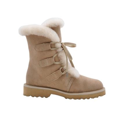 China Fashion trend OEM design wholesale worm women winter waterproof boots with factory price cheap boots women shoes for sale