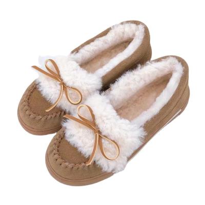 China Worm fur indoor slippers home slippers comfortable women's fashion trend china slippers winter wholesale comfortable soft boot for sale