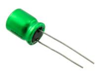 China UES1E470MPM 47uF 25V Radial Aluminum Electrolytic Capacitors 1000 Hrs 85 Degree for sale