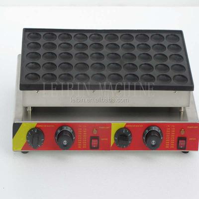 China Electric Commercial 50 Holes Pancake Maker / Cookies Roll Making Machine / Poffertjes Machine for sale