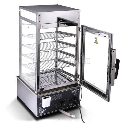 China Stainless Steel Bread Steamer Electric Food Display Cabinet for sale