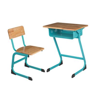 China Simple Plywood School Furniture Student Desk High Quality Kids Study Desk for sale