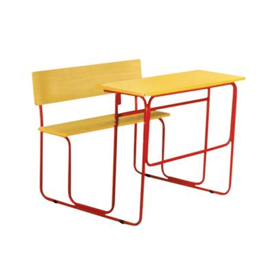 China Modern College School Furniture College Folding Stacked Step Desk And Chair for sale