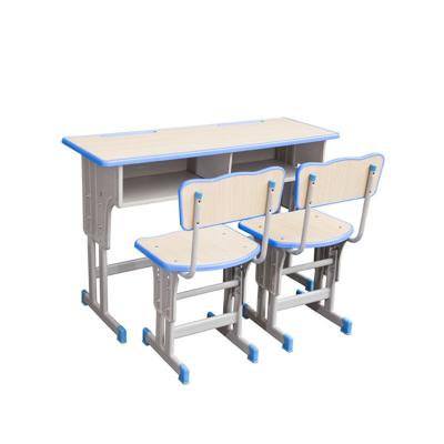 China Suitable Hot Quality Double Ended Price Students Guaranteed Modern School Desk for sale