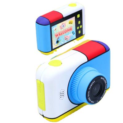 China Mini Children Camera Video Recorder Cute 2.4 Inch Digital Camera Kids Camera Birthday Christmas Festival Kids Camera For Kids Dual Lens for sale