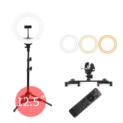 China Live Show Video Tianmei 12 Inch 30cm CE Dimmable Ringlight Remote Control Make Up Photographic Selfie LED Ring Light with 2.1m Tripod Stand for sale