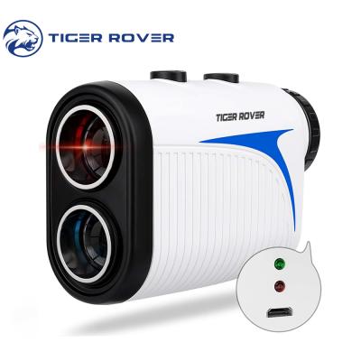 China TIGER ROVER Small Mini Waterproof 6*25 Rangefinder Golf Laser Range Finder With Pin Finder 101*42*72MM for sale