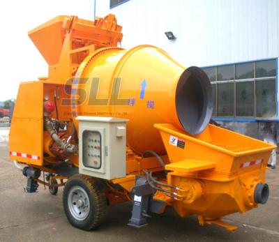 China High Efficiency Concrete Mixer With Concrete Pump / Pump Truck Rental Rates for sale