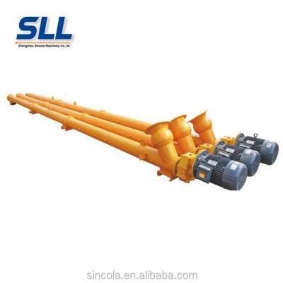 China Heat resistant cement spiral screw conveyor, helix conveyor screw conveyor, and input screw conveyor for sale