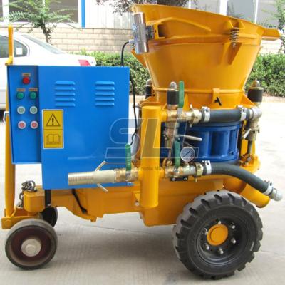 China High quality concrete spray gunite machine plant shotcrete machine for underground mining pz 5 portable for sale