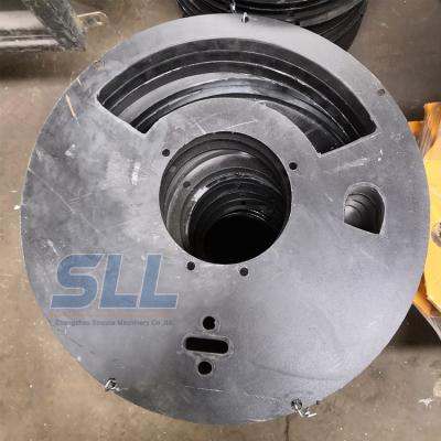 China Construction worksÂ   Rubber Sealing Plate Shotcrete Machine for sale