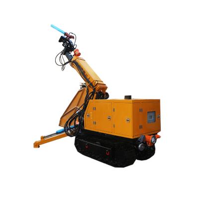 China Factory 3-10m3/H Telescopic Concrete Spray Shotcrete Machine Shotcrete Robot With Robotic Shotcrete Arm for sale