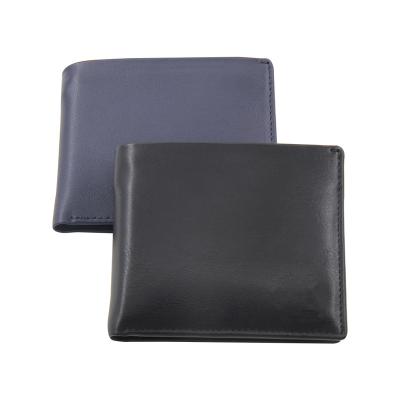 China Custom logo men's wallets thin pu leather rfid blocking wallet rfid smart men leather wallet for sale