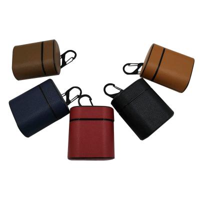 China For airpods used for BUDS 2PRO ANTI-FALL FREE and earphone scratch-proof caseleather leather hard earphone sleeve case for sale