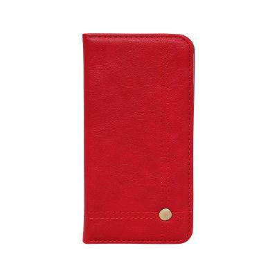 China For Earphone Leather Phone Case With Business Credit Card Clip Slot Flip Wrist Strap Shockproof Protective Cover For Apple Series for sale