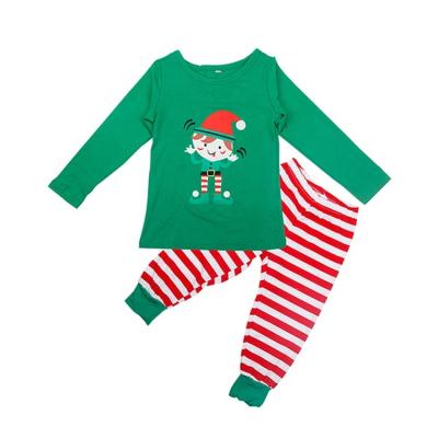 China Wholesale Soft Family Christmas Pajamas Clothing Baby Kid Baby Matching Adult Christmas Striped Sleepwear Pajamas for sale