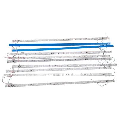 China Led module /led strips bar for slim lightbox LED rigid bar for box sign light box nonwaterproof CE ROHS 24v 14.4w 1440lm 12 LEDs led module for slim box sign for sale