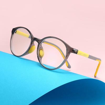 China Blue Light Blocking Glasses Shape Optical Frames Glasses For 2021 Children Silicone Kids Anti Blue Light Blocking Glasses for sale