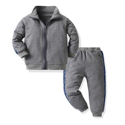 China Autumn 3-8years old antibacterial children's clothing sportswear cotton for boys' suits for sale