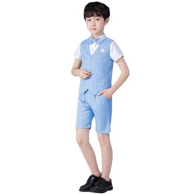 China ENGLAND STYLE Boys' Summer Vest Mid And Toddlers' Performance Clothes for sale