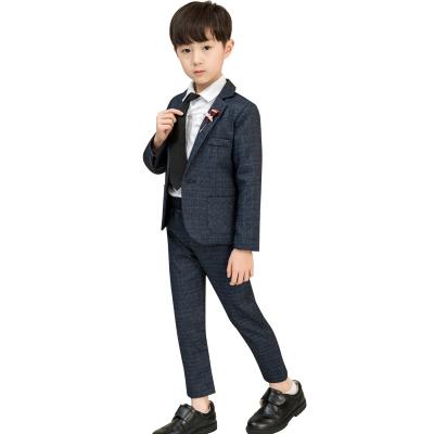 China ENGLAND STYLE Autumn Hot Selling Wholesale Children's Boutique Clothes Kids Baby Party Dress 4 5 Piece Boys Suits for sale