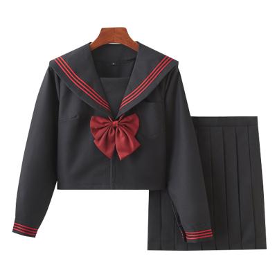 China Japanese orthodox gentle chisanben the sailor suit uniform basic short skirt costume for sale