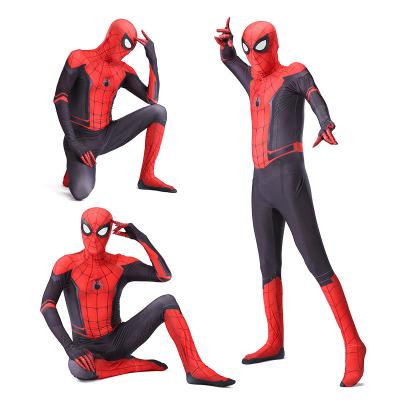 China Unisex Red Spiderman Cosplay Costume For Adult Clothing Sets Spider Man Costume for sale