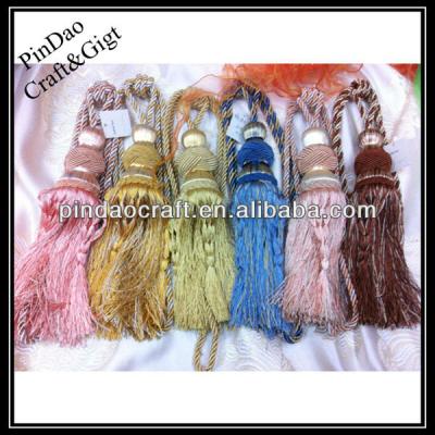 China Decorative Curtain Tassel Tiebacks, Curtain Tassels, Window Curtain Ball for sale