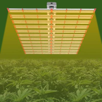 China Seed Seed Planting China Plant Greenhouse Seedling Plant Light 12 Bars 1500W Full Spectrum Medicinal Plant Dimmable Led Grow Light for sale