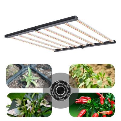 China Seed Starting Professional Factory ETL DLC Certification Dimmable Light Strips With Led Foldable Hanging Controller Panel 720W Grow //Light for sale