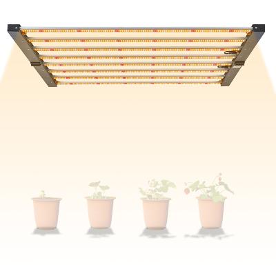 China Seed starting new updated sambead LM301B waterproof IP54 for plant growth light high ppfd 2.8umol/J 720w led grow light full spectrum for sale