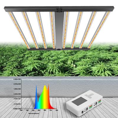 China Seed Starting ETL USA 600w Current 800w 1000w Yields Up To 4 Pounds Samsung LM281b Dimmable Foldable Full Spectrum Led Grow Lights for sale