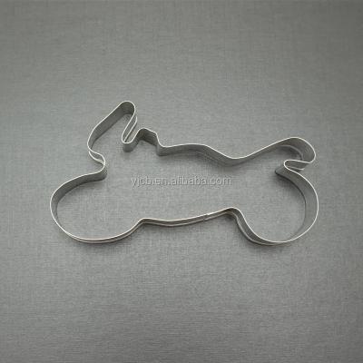 China Wholesale Disposable Cookie Press Cutter Metal Shape Moto Tools Motorcycle Cookie Baking Cutter for sale