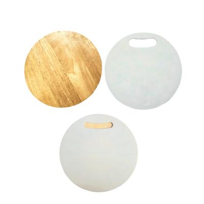 China Disposable Plastic Chopper PP Oak Wood 2 In 1 Cutting Board for sale