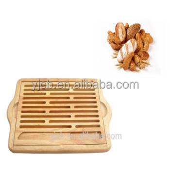 China Customized Disposable Rubber Wood Cutting Board Bread Board Wholesale for sale