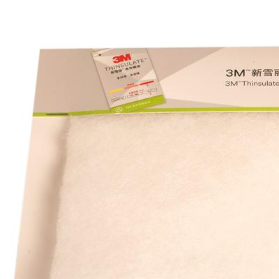 China Anti-deformation Type EC 78% Recycle Thinsulate Thermal Insulation Products 3M Thinsulate Insulation For Similar Garments for sale