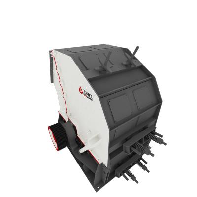 China 450mm Feed Size Hard Impact Rock Crusher With Two Chamber Cavity Design for sale