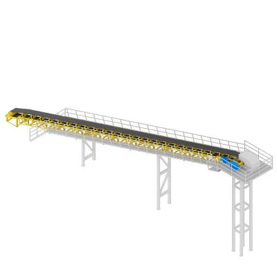 China Flexible Operation Belt Conveyor 250-350t/h For Mining And Constuction for sale