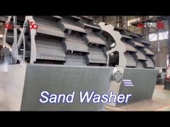 spiral sand washer machine 150-260t/h for construction industry