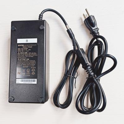 China 48V 3A 54.6V 3A 3-PIN Li-ion Battery Charger for USA Mountain City Snow Beach Electric Bike 26